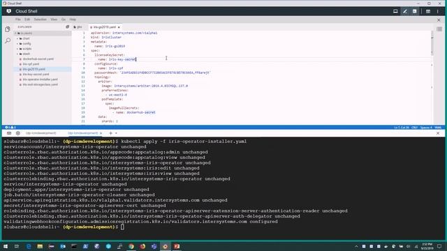InterSystems IRIS Kubernetes Operator смотреть онлайн