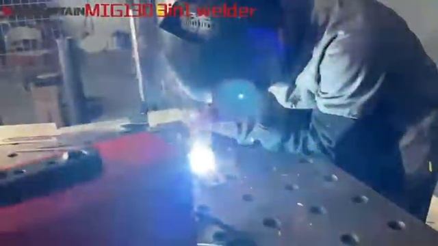 Arccaptain MIG130 | Best 3 In 1 Flux Core Welder | Best Entry-level Home Use Welder