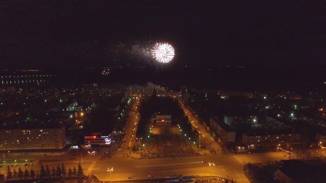 Салют на 9 Мая 2017г. Северск Томская область