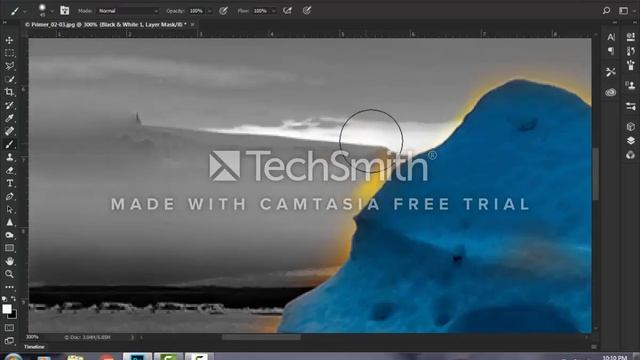 How to RESIZE & CROP a photo in photoshop CC ( Plus Black White ) смотреть онлайн