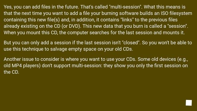 Appending to non re-writable DVD смотреть онлайн