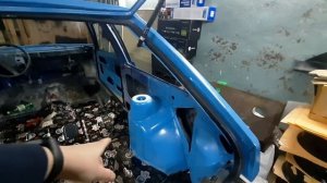 Полная шумоизоляция новой Ваз 2108. Наконец приехала с покраски.