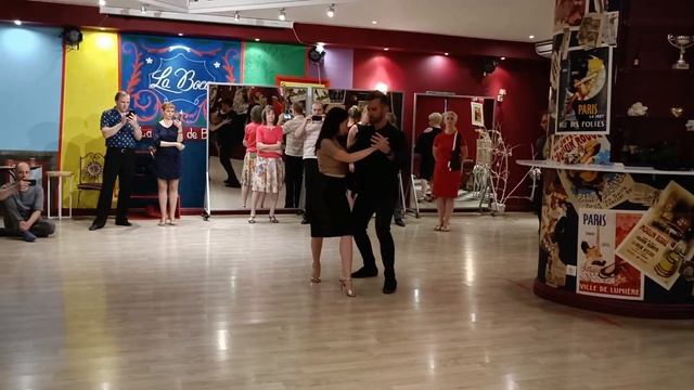 Tango step - back and forward sacadas for Tango NUEVO смотреть онлайн
