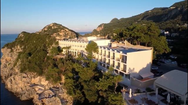 Akrotiri Beach Hotel Aerial video смотреть онлайн