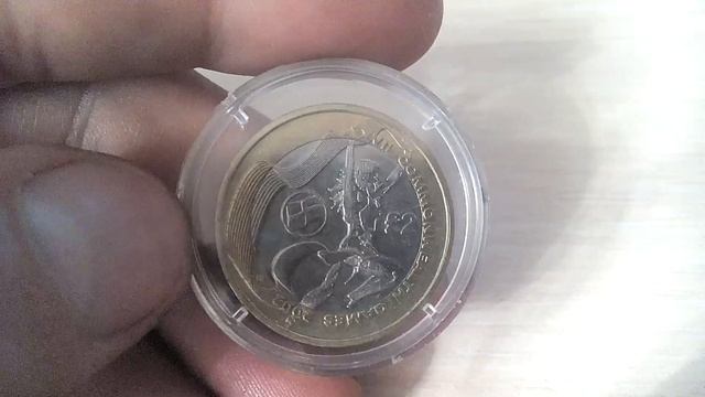 Биметаллические монеты Великобритания 2 фунта 2002 (404) Игры Содружества Англия смотреть онлайн