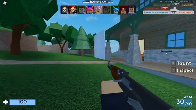 1 на 1 ПРОТИВ НУБИКОВ В АРСЕНАЛ РОБЛОКС | Arsenal Roblox смотреть онлайн