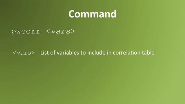 Correlations in Stata смотреть онлайн
