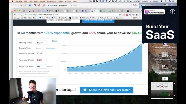 Bootstrapping a SaaS – how to forecast MRR revenue смотреть онлайн