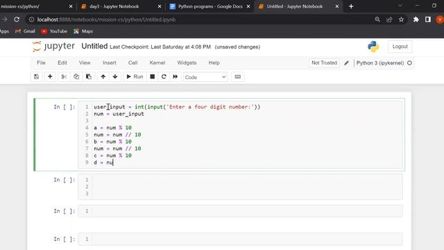 Python Tutorials | Narcissictic number смотреть онлайн