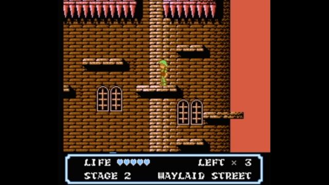 Dendy (Famicom,Nintendo,Nes) 8-bit Moon Crystal Stage 2