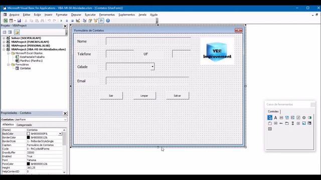 VBA 32 Inserindo imagens no Userform VBA смотреть онлайн