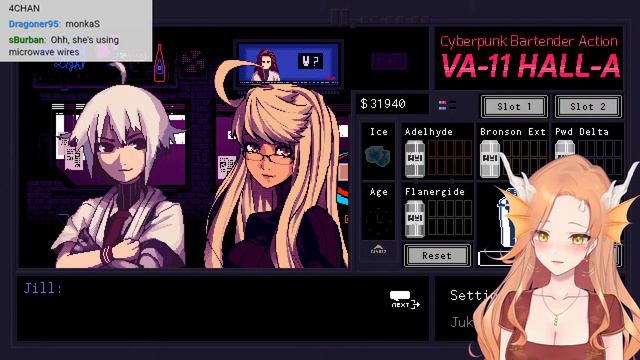 IT'S MEGA CHRISTMAS PARTY TIME | VA-11 Hall-A: Cyberpunk Bartender Action [8] смотреть онлайн