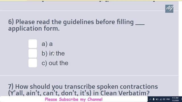 Gotranscript - Go Transcript Test Answers 2 July 2020 | gotranscript test answer 2020 | Passed! смотреть онлайн
