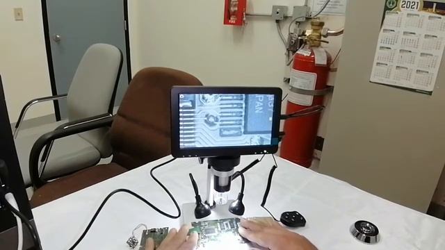 Reviewing of High definition DM9 1200X USB Digital Microscope with 7 Inch Screen_UPDATED 2021 смотреть онлайн