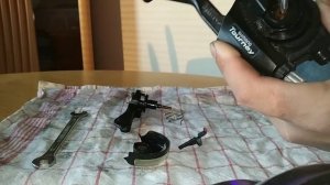 Разборка моноблока Shimano Tourney ST-EF40-7R