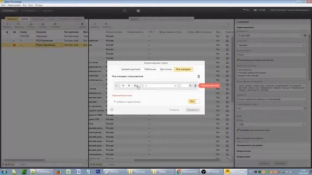Автоматизация работы директолога: Настройка поисковой рекламной кампании в Яндекс Директ