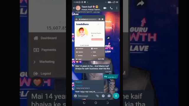 kaise Mere Student Ne Earn kia 15 Days me 17k+ Income |Teammate Feedback | leadsguru |#leadsguru смотреть онлайн