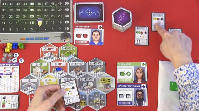 Dice Hospital, Solo Playthrough (In English, board game) смотреть онлайн