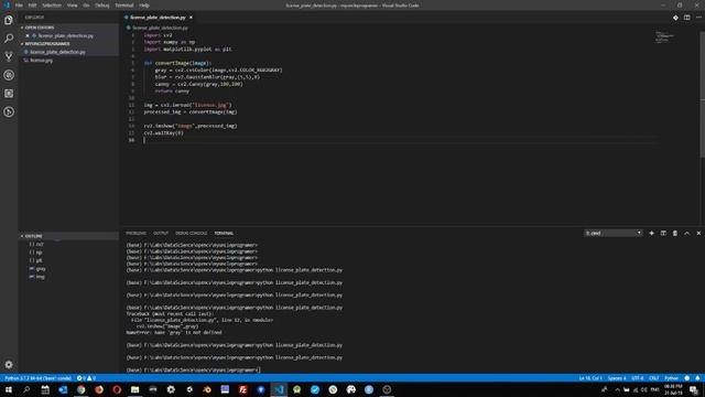 [WS1] น้าสอน Image Processing ตรวจจับป้ายทะเบียนรถ ด้วย Python และ OpenCV - น้าผมเป็นโปรแกรมเมอร์ смотреть онлайн