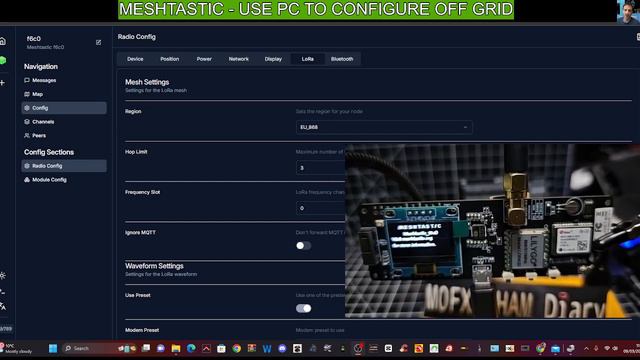 Meshtastic Control Using PC - Bluetooth / WIFI & Bluetooth