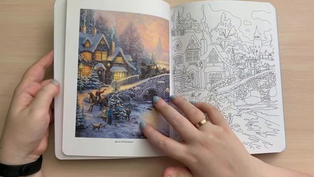МАРАФОН ОБЗОРОВ 3 ДЕНЬ: THOMAS KINKADE COLORING BOOK/РАСКРАСКА АНТИСТРЕСС смотреть онлайн