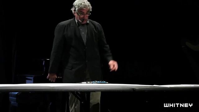 David Moss performs Christian Marclay's "Manga Scroll" (2010) смотреть онлайн