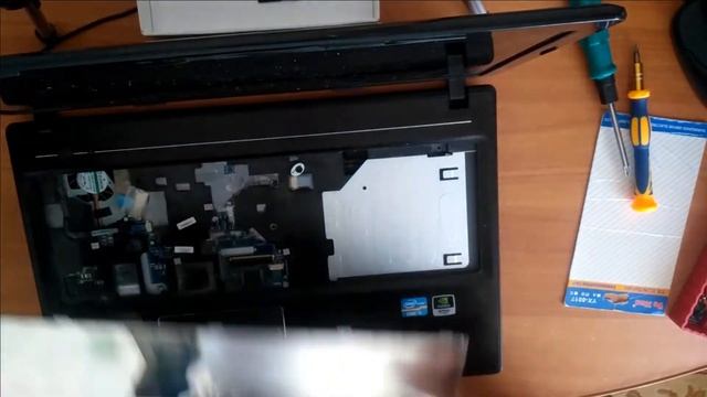 Самое сложное ТО ноутбука G 580! Разборка смотреть онлайн