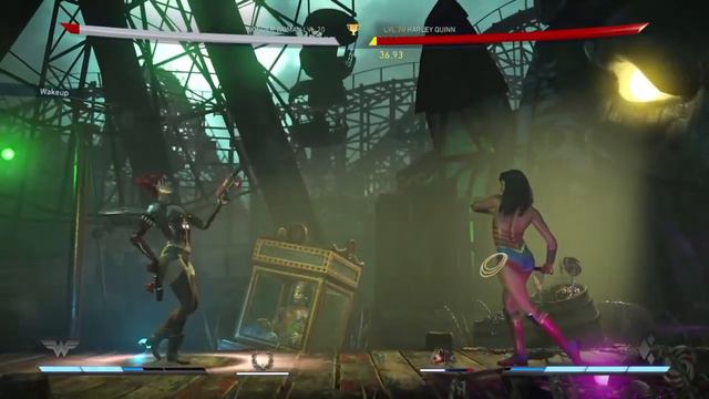 Injustice 2: All Unique Wonder Woman Fight Quotes смотреть онлайн