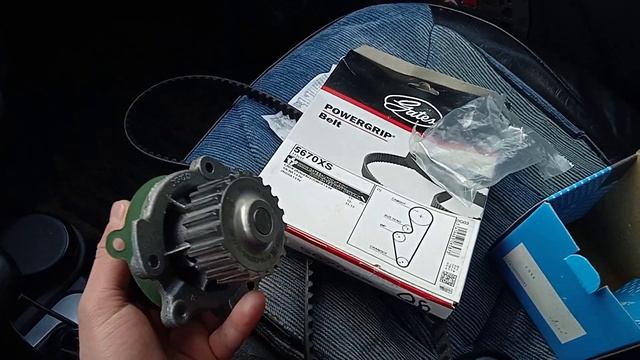 Datsun on do комплект грм и помпа))) смотреть онлайн