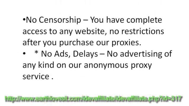 Anonymous Proxy Server смотреть онлайн