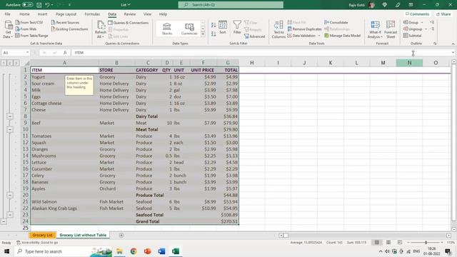 How To Use Subtotals in Microsoft Excel For Efficient Data Analysis смотреть онлайн