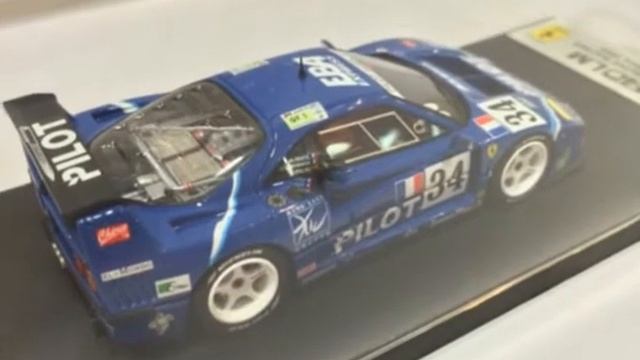 Ferrari F40 LM Pilot Aldix Racing Le Mans 1995 EM036 Car Model смотреть онлайн