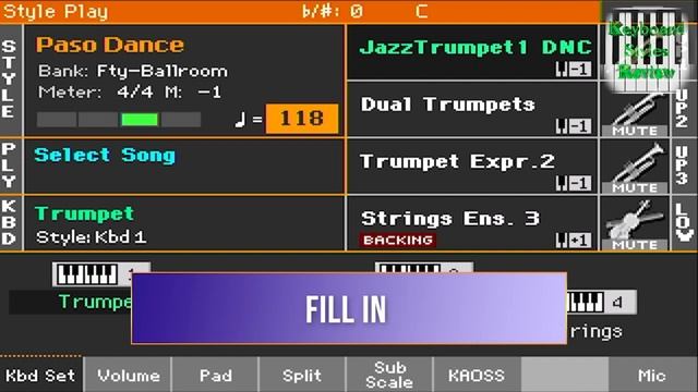 KORG PA700 STYLE - BALLROOM - Paso Dance смотреть онлайн