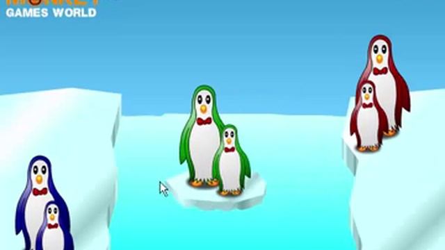 Penguin Families - Solution by monkeygamesworld.com смотреть онлайн