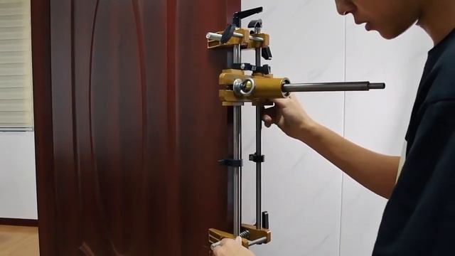 Набор кондуктор врезка замка для деревянных дверей. смотреть онлайн