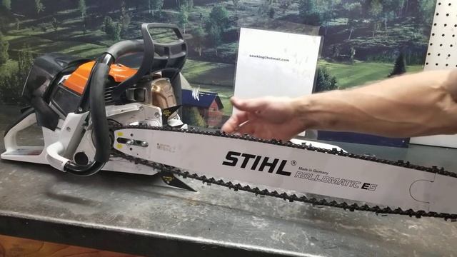 West Coast Muscle Saws MS 661 Magnum Display chainsaw смотреть онлайн