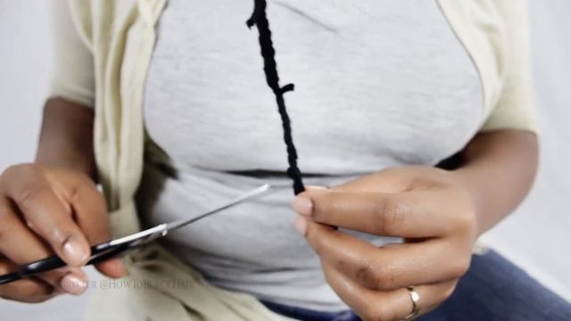 How To Do Neat Yarn Braids On Your Own Hair Tutorial Tips And Tricks Part 3 смотреть онлайн