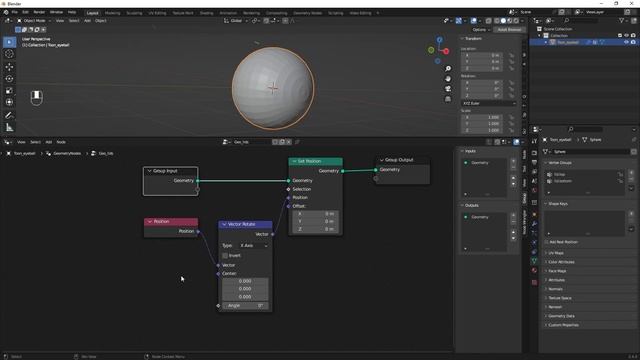 Tutorial: Geometry Node Eyelids for Stylized Cartoon Eyes in Blender смотреть онлайн