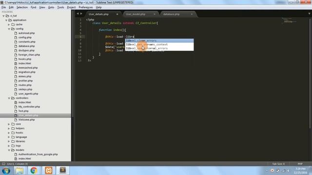 Codeigniter Tutorial for Beginners Step by Step | Libraries in Codeigniter смотреть онлайн