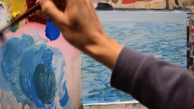 Painting a Seascape смотреть онлайн