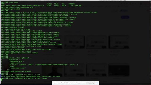 Argo #gitops LAB 20 Part 1 of 2: Install argo workflow and port forward to Argo Workflow UI смотреть онлайн