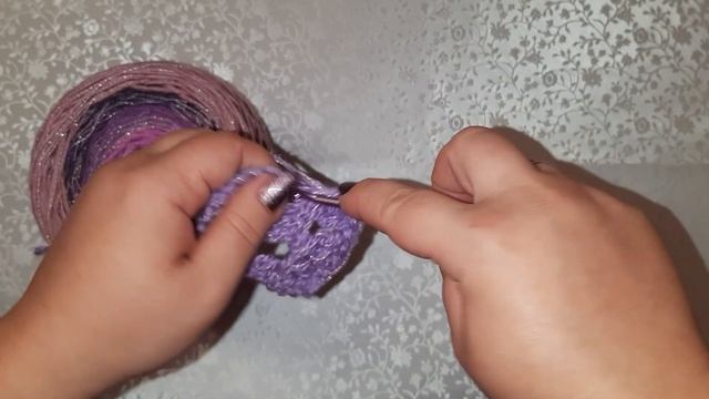 Бактус трехрядка Вяжем с Nilena Sans. Шаль из остатков пряжи смотреть онлайн