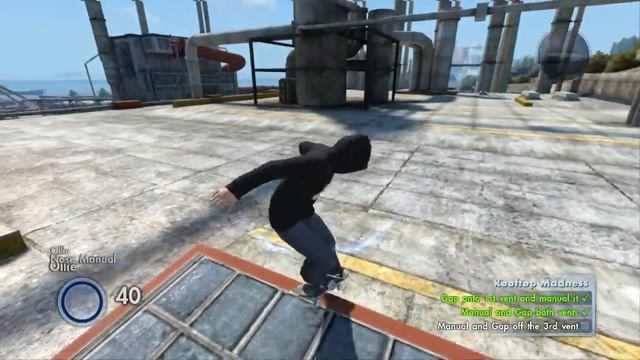 Rooftop Madness - Skate 3 смотреть онлайн