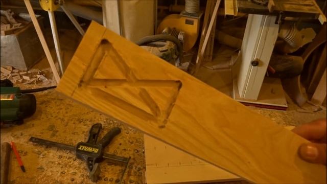 Пилястры из дуба .Фрезеровка . смотреть онлайн