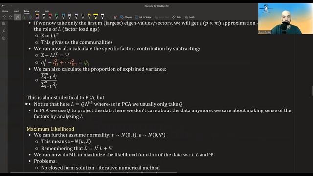 Factor Analysis - Statistical Intro 2 - Estimation: PCA and ML смотреть онлайн