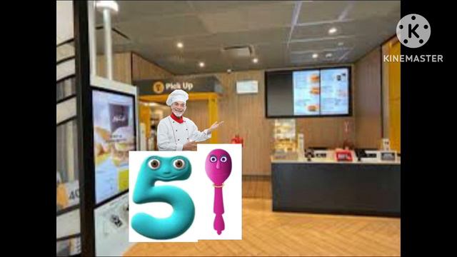 Spooky Spoon (Numberjacks) Misbehaves At McDonald’s/Grounded