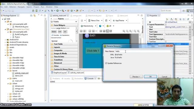android tutorials - R.java (Episode 4) смотреть онлайн