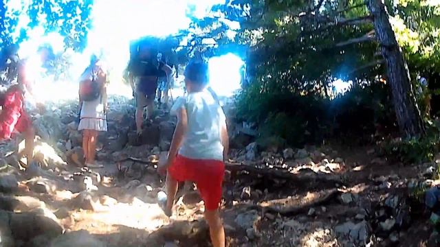 Крым. Ялта. Подъем на гору АЙ-ПЕТРИ. Горное озеро. часть 4 смотреть онлайн