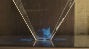 Как сделать голограмму на планшете. Изготовление 3D голограммы. Промовизор своими руками.