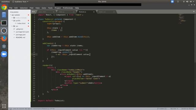 Creating a To-Do List App using React | Subhash Sundaravadivelu | GreyAtom смотреть онлайн